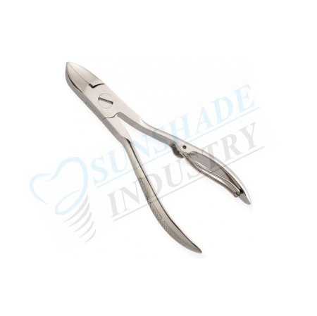 Professional Nail Cutter Textured Handle Lap Joint Single Spring –by Sunshade Industry